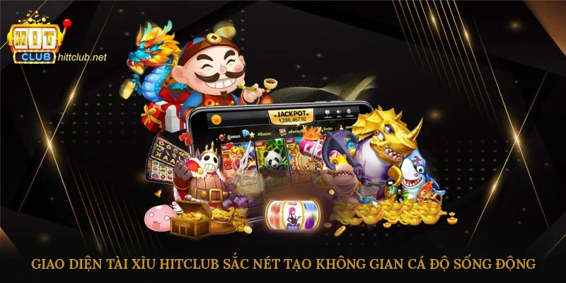 Giao diện Tài Xỉu Hitclub sắc nét tạo không gian cá độ sống động