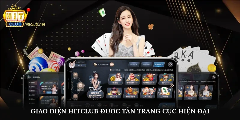 Giao diện Hitclub được tân trang cực hiện đại